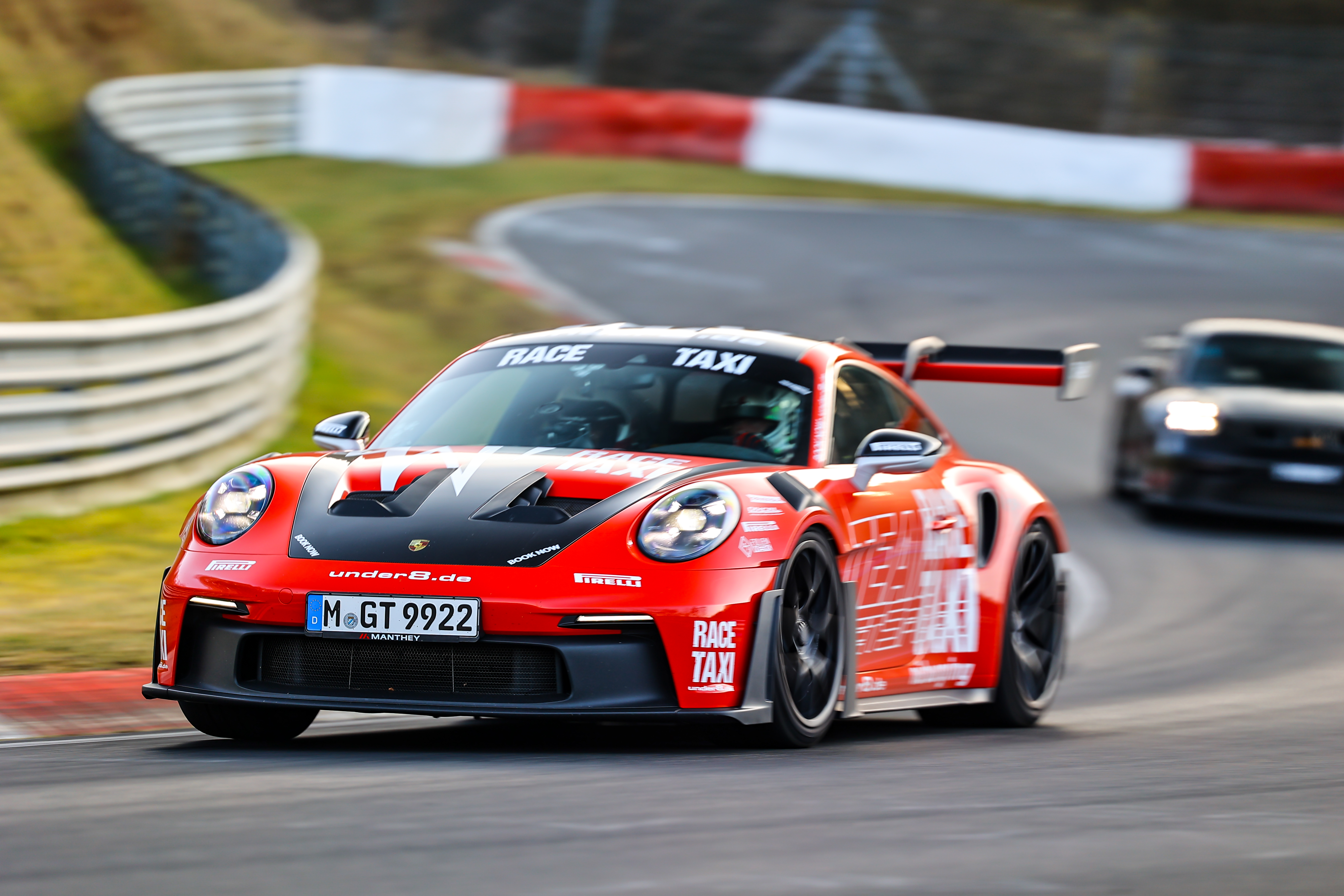 Porsche 911 (992) GT3 RS von GetSpeed auf der Nordschleife
